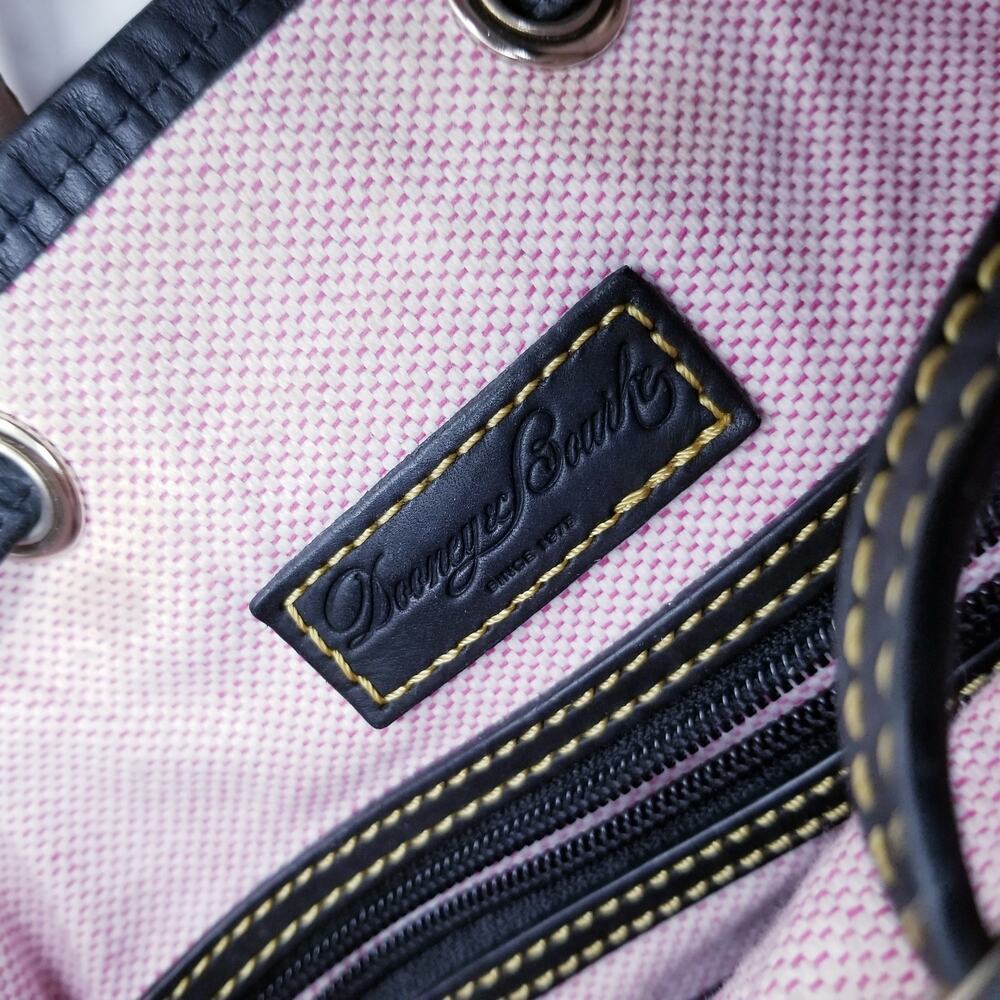 DOONEY & BOURKE Pebble Grain Drawstring All Weather Leather Black/Black J5725298 - Picture 9 of 14